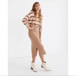 Madewell Parch Pocket Sweater Skirt